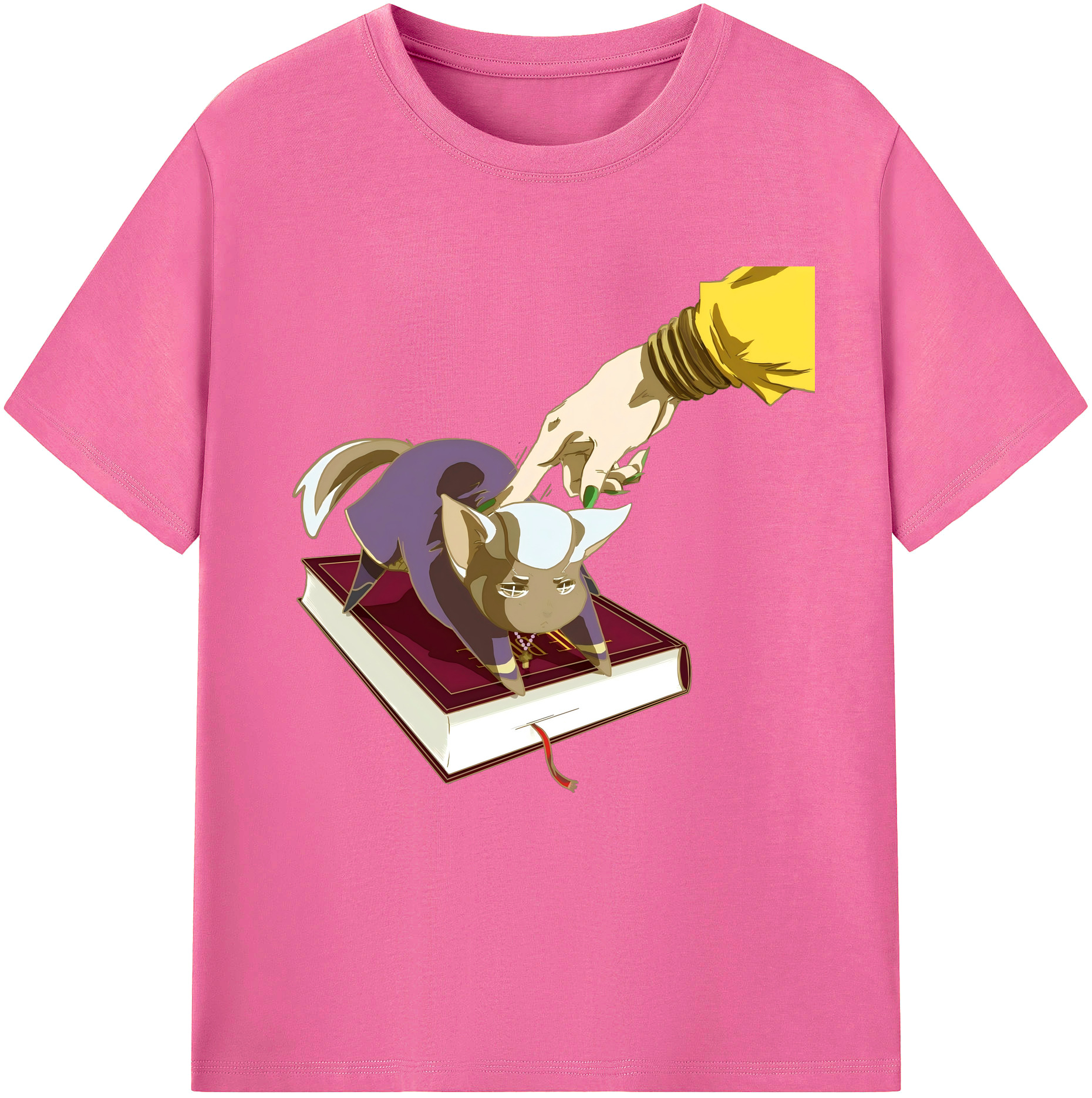 （画像用） ジョジョの奇妙な冒険 JoJo's Bizarre Adventure レディースカジュアルプリントTシャツ（綿100％）